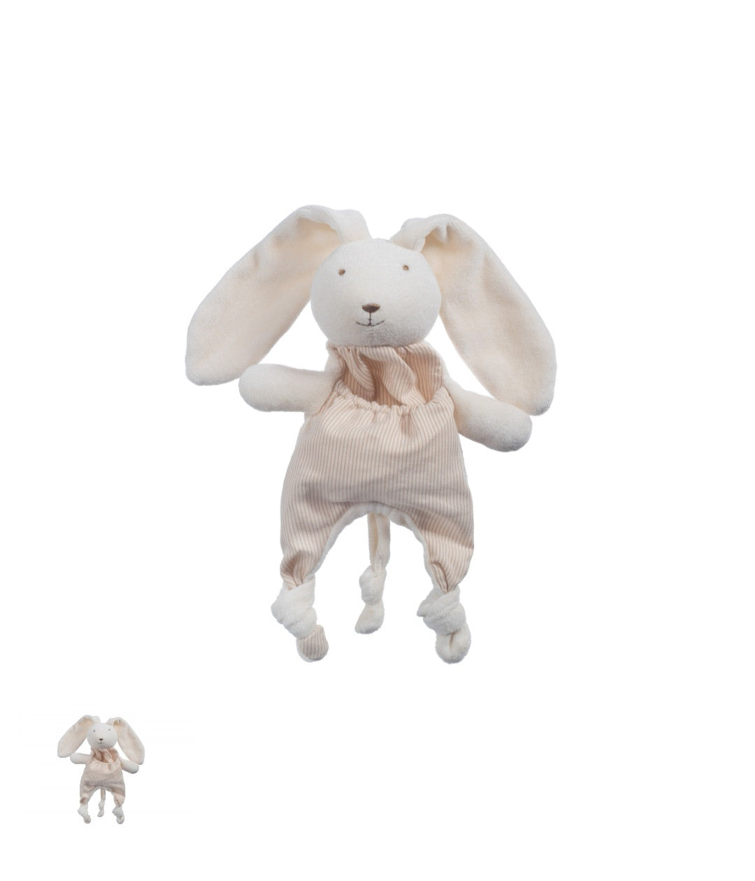 DOUDOU LAPIN AVEC ATTACHE TITINE